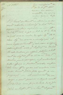 "Em cumprimento da Portaria de 10 de Setembro 1855 acerca de serem compellidos aos exames me...