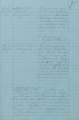 "Processo em que António Carlos dos Santos Bandeira, primeiro secretário de legação, pede aj...