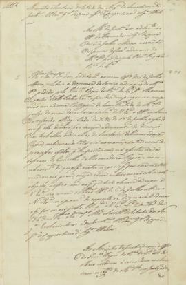 "Ao Ministro da Justiça em aditamento ao officio da Procoradoria Geral da Coroa de 6 de Julh...