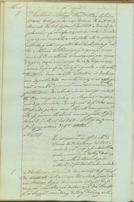 "Em cumprimento do officio do Ministerio do Reino de 31 de Março de 1848 á cerca do requerim...