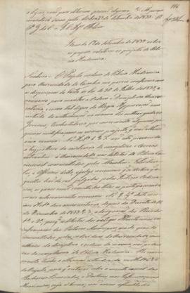 "Idem de 17 de Setembro de 1839 sobre os papeis relativos ao projecto de Policia Academica&q...