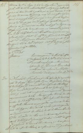 "[Parecer] em cumprimento da Portaria do Ministerio da Guerra de 3 de Novembro de 1847, ácer...