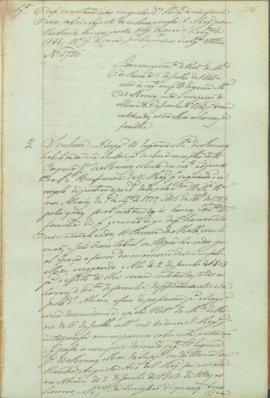 "Em cumprimento da Portaria do Ministerio do Reino de 6 de Julho de 1848 á cerca  do requeri...