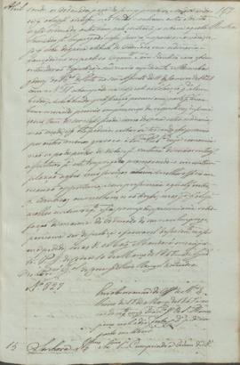 "Em observancia do Officio do Ministerio do Reino de 17 de Março de 1847 á cerca do requerim...