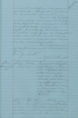 "Representação da Companhia dos Ascensores Mecânicos acerca do contrato da Câmara Municipal ...