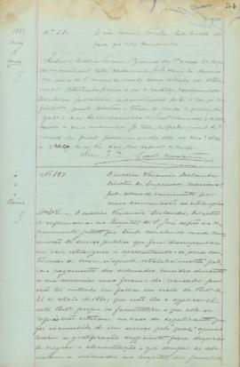 "O medico Venancio Deslandes Director da Imprensa Nacional pede abono de vencimento por uma ...