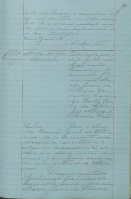 "Pedidos de perdão feitos por Apolinário Francisco de Carvalho Júnior e sua mãe Maria Joana ...