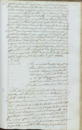 "[Parecer] em cumprimento da Portaria do Ministerio da Marinha de 11 de Março de 1848 á cerc...