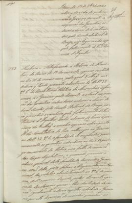 "Idem de 18 de Setembro de 1840 sobre a duvida de poder ou não o Governo, durante a suspensã...